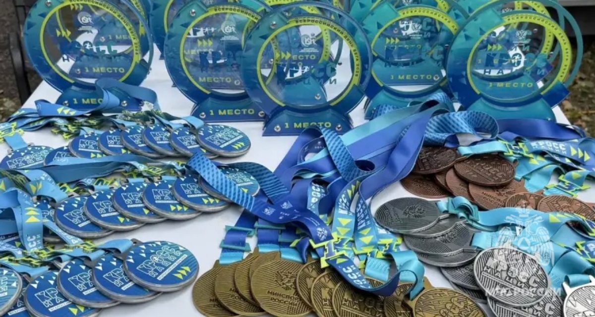 Курский пожарный Сергей Аникеев взял серебро на «Кроссе нации»